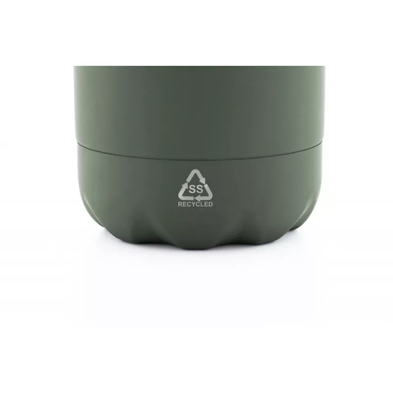 Refill Soft butelka z ze stali nierdzewnej z recyklingu - zielony (AP808162-07)