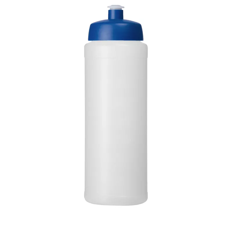 Bidon Baseline® Plus o pojemności 750 ml ze sportowym wieczkiem i uchwytem - Niebieski-Przezroczysty (21068917)