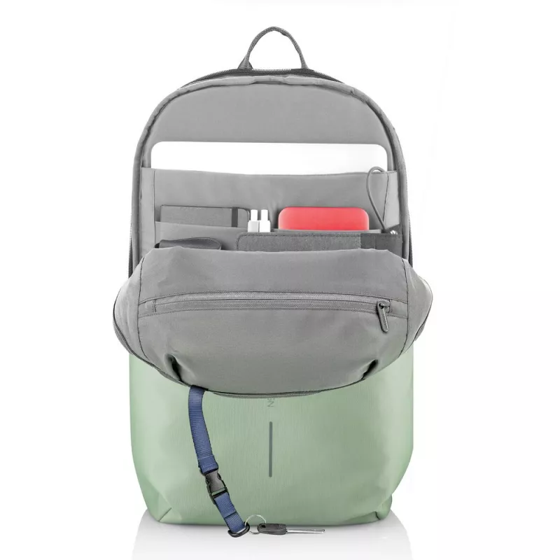 Bobby Soft plecak chroniący przed kieszonkowcami - iceberg green (P705.999)