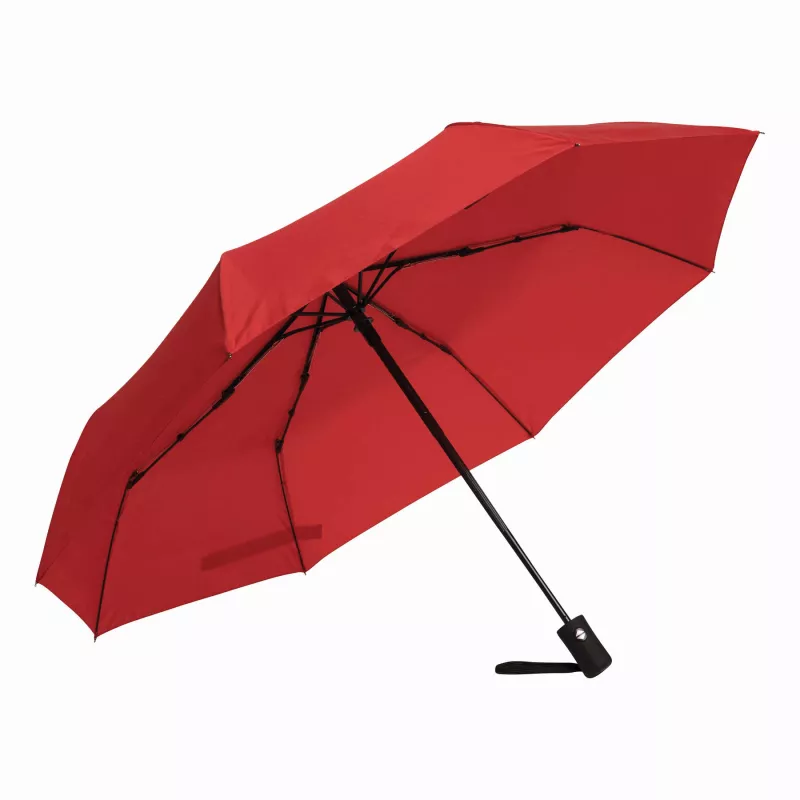 Automatyczny, wiatroodporny parasol kieszonkowy - czerwony (56-0101263)