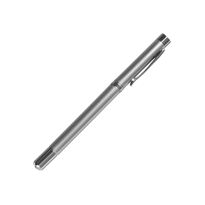 Długopis 4-funkcyjny Pointer ze wskaźnikiem laserowym - srebrny (R35421)