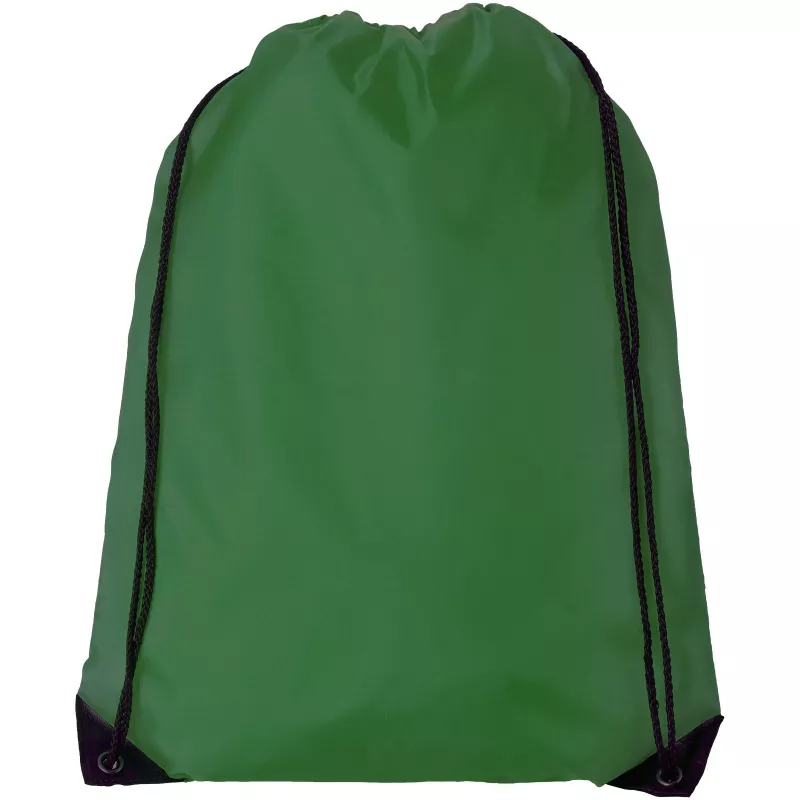Plecak na sznurkach poliestrowy Oriole Premium, 33 x 44 cm - Zielony (11938503)