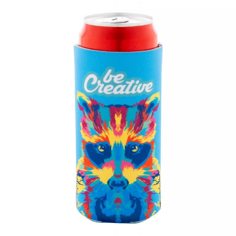 PrintCan Slim pokrowiec chłodzący na puszkę RPET - biały (AP716870)