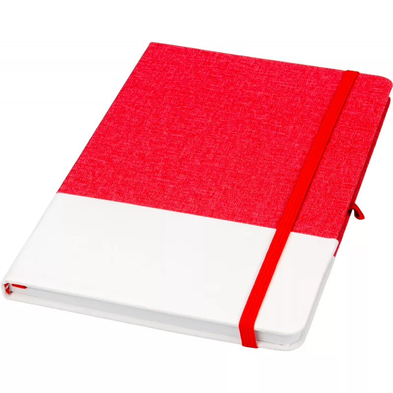 Notes A5 w kratkę BARDOLINO - czerwony (144505)