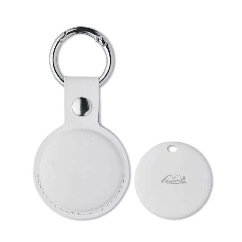 Lokalizator Find My w etui z PU LIFEMATE IN PU CASE - Bialy (MO3108-06)