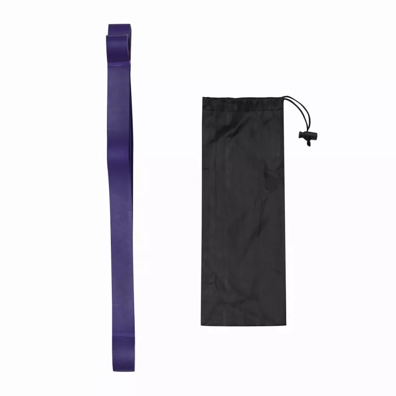 Guma oporowa do ćwiczeń STRONG POWER, obciążenie ok. 15,9-38,6 kg - fioletowy (56-0605052)