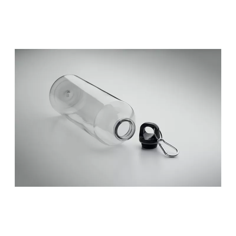 Butelka z RPET z karabińczykiem 750 ml MOSS RE750 - Przezroczysty (MO2804-22)