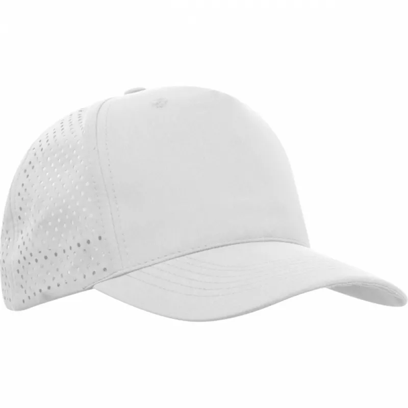 Czapka z daszkiem 5 paneli COLUMBIA - biały (528906)