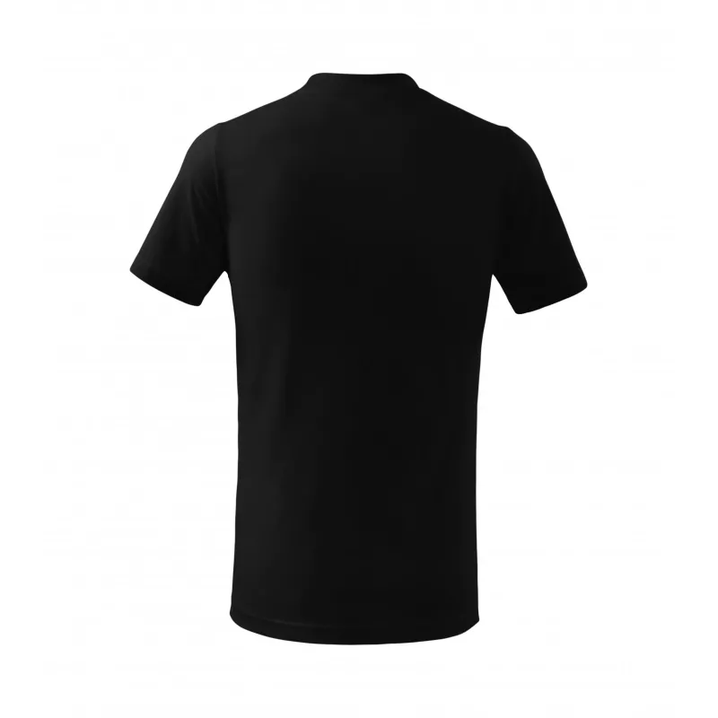 Koszulka bawełniana dziecięca 160 g/m²  BASIC 138 - czarny (ADLER138-CZARNY)