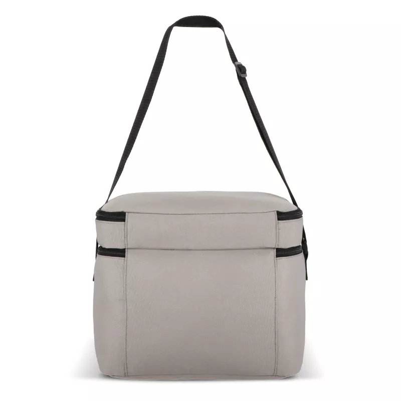 Torba termoizolacyjna R-PET 600D z podwójną komorą 30 x 20 x 25 cm 15 l - szary (LT95389-N0061)