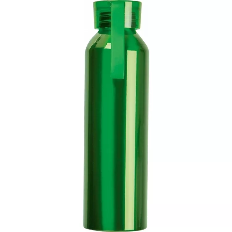 Butelka z aluminium z recyklingu CORK 600 ml - zielony (424709)