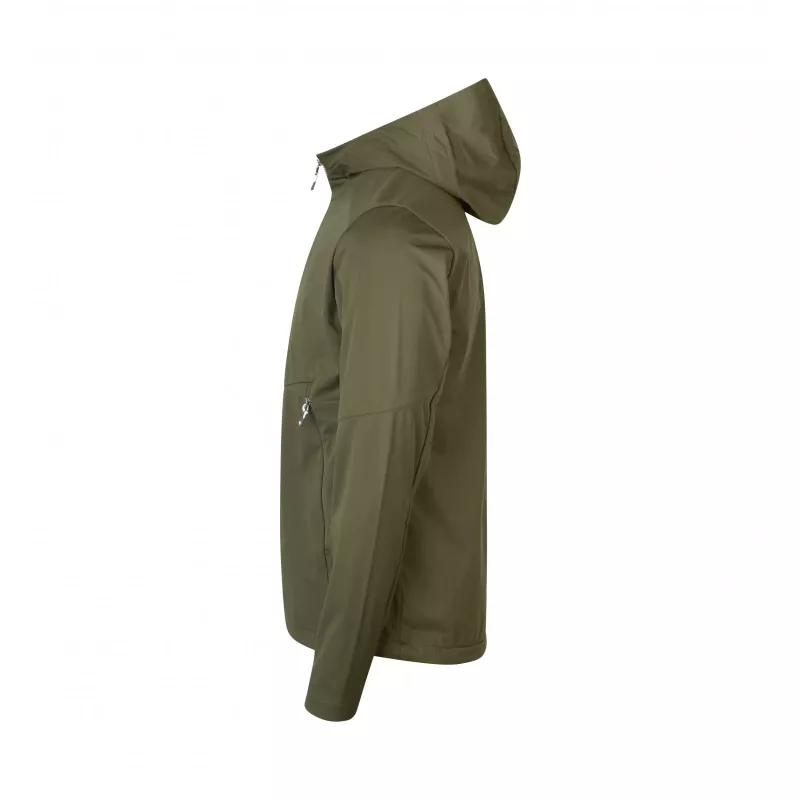 Kurtka ID softshell z kapturem/lekka 0836 185 g/m² - Olive (0836-OLIVE)