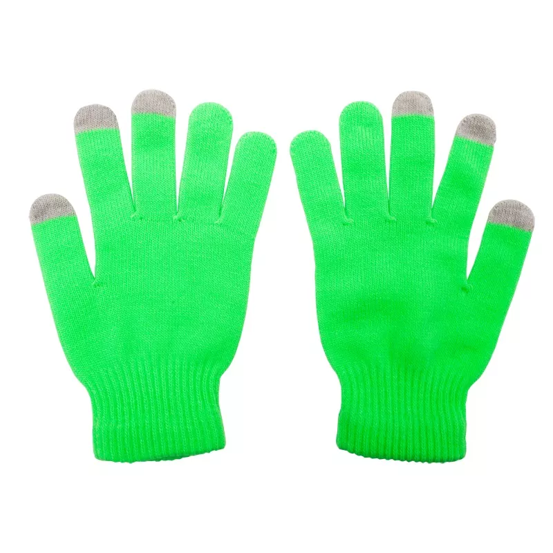 Rękawiczki Touch Control do urządzeń sterowanych dotykowo - zielony (R35646.05)