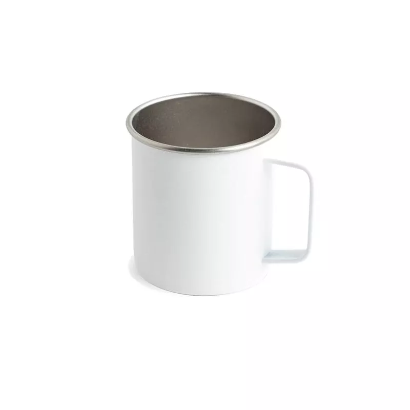Kubek ze stali z recyklingu / MRSS Handle - Biały (IP37071600)