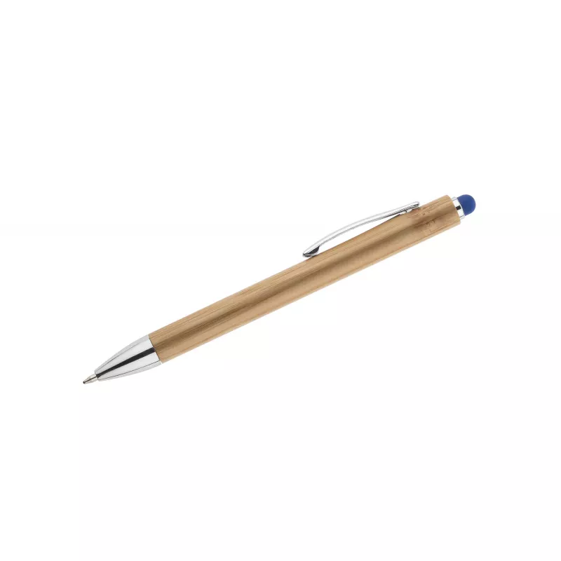 Długopis bambusowy z touch pen-em TUSO - niebieski (19661-03)