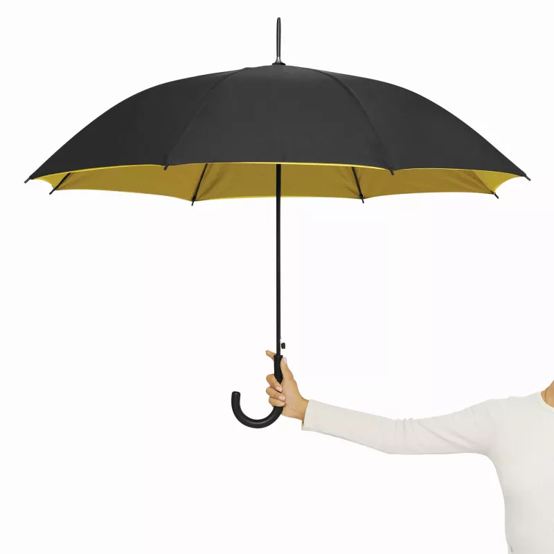 Parasol automatyczny - czarny, żółty (56-0103073)