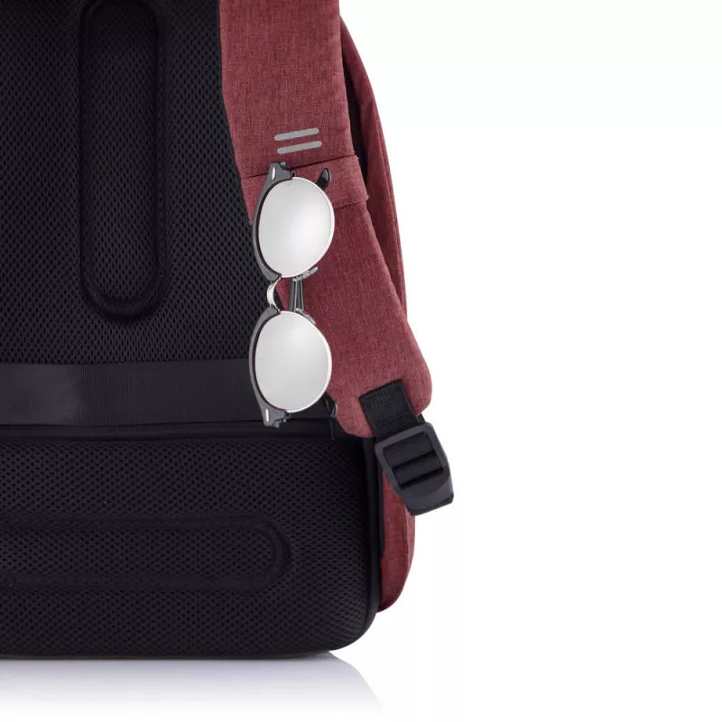 Bobby Hero Small plecak chroniący przed kieszonkowcami - wiśniowy (P705.704)