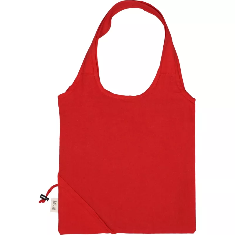 Torba bawełniana z recyklingu 118 g/m2 MODENA - czerwony (526205)