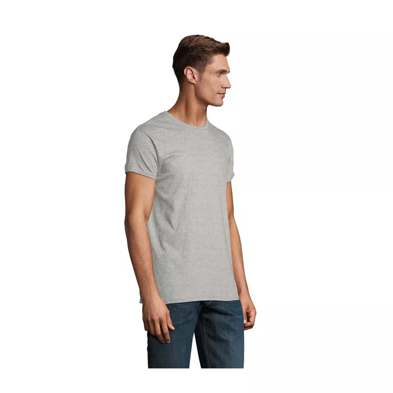 Koszulka unisex organiczna 140 g/m² Sol's EPIC - Szary Melanż (S03564-GM)