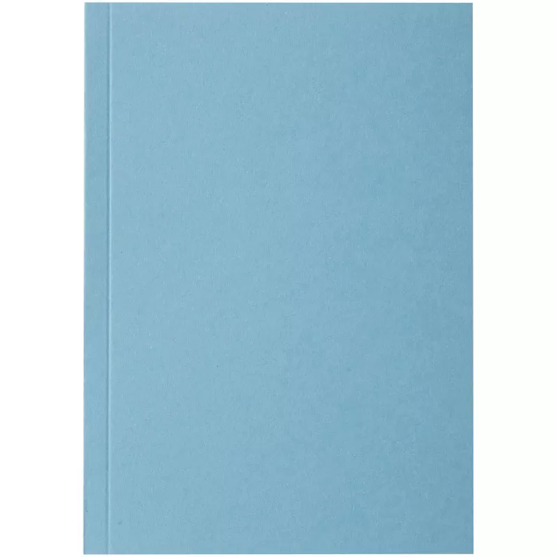 Notatnik A6 Novella Austen z miękkiej okładki z materiału z recyklingu, 100 kartek - Niebieski (21026252)