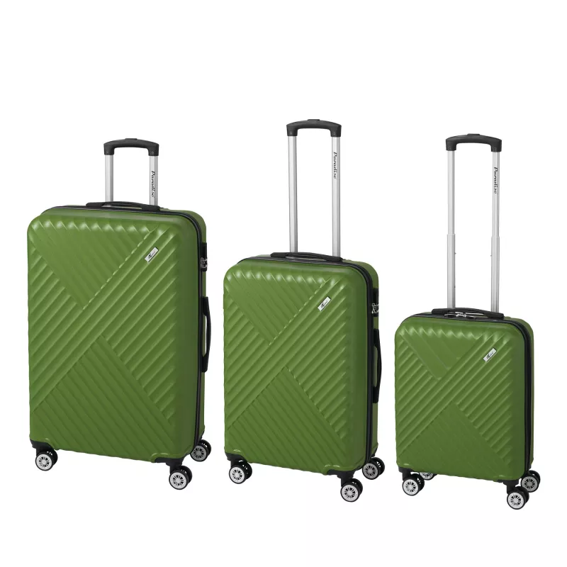 Zestaw walizek - zielony (56-2220006)