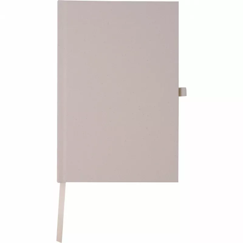 Notatnik A5 w linie z papieru z recyklingu BRASILIA - beżowy (528413)