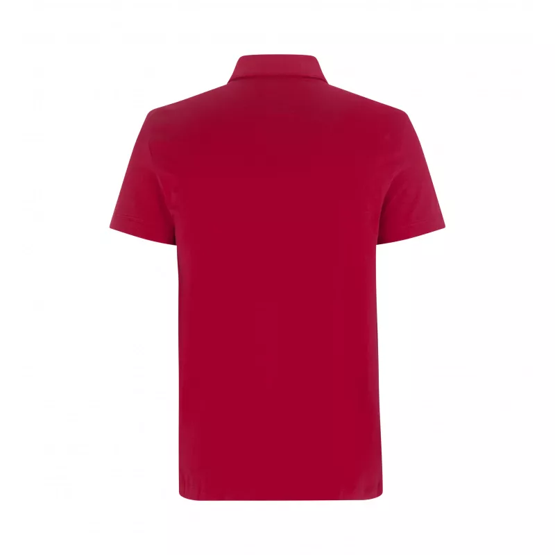 Koszulka bawełniana 185 g/m² ID Polo biznes/Jersey 0534 - Red (0534-RED)