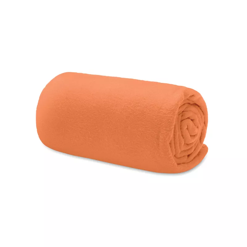 Koc polarowy RPET 120x150 cm 180 g/m² MUSALA RPET - Pomaranczowy (MO9935-10)