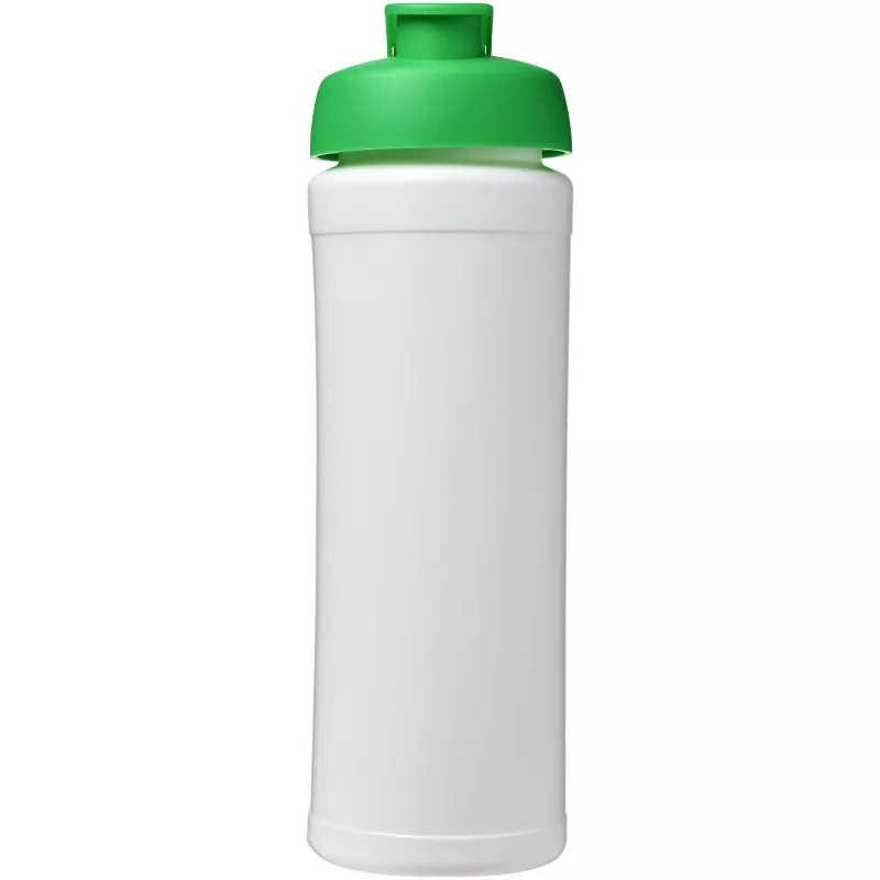 Bidon Baseline® Plus o pojemności 750 ml z wieczkiem zaciskowym i uchwytem - Biały-Zielony (21007406)