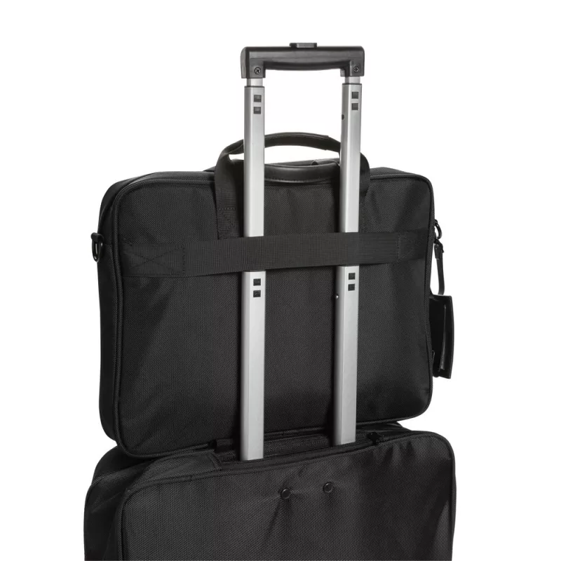 Torba na laptopa 15,6" Swiss Peak Voyager AWARE™ RPET - czarny (P732.101)