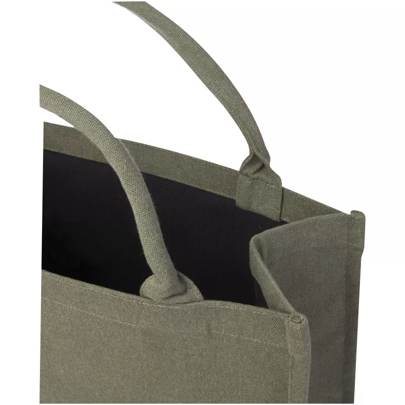 Page torba na zakupy z materiału z recyklingu o gramaturze 400 g/m² - Zielony (12071161)