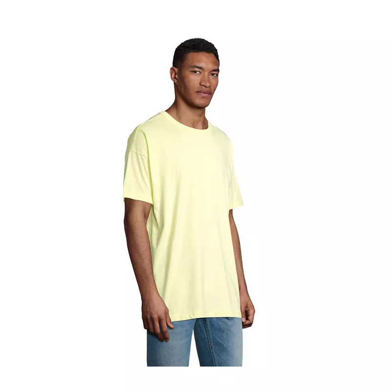 Koszulka męska oversize 180 g/m² Sol's BOXY MEN - Jasno Żółty (S03806-LY)