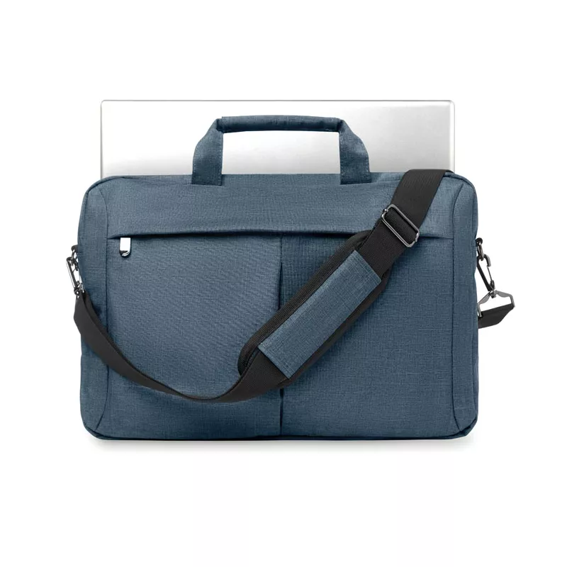 Torba na laptopa 15" z poliestru 360D STOCKHOLM - Niebieski (MO8957-04)