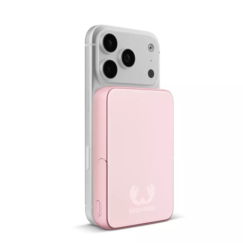 Fresh 'n Rebel Powerbank bezprzewodowy 10000 mAh kompatybilny z MagSafe - różowy (LT49745-N0076)