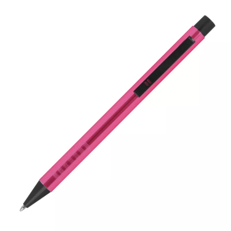 Długopis metalowy reklamowy - różowy (1097111)