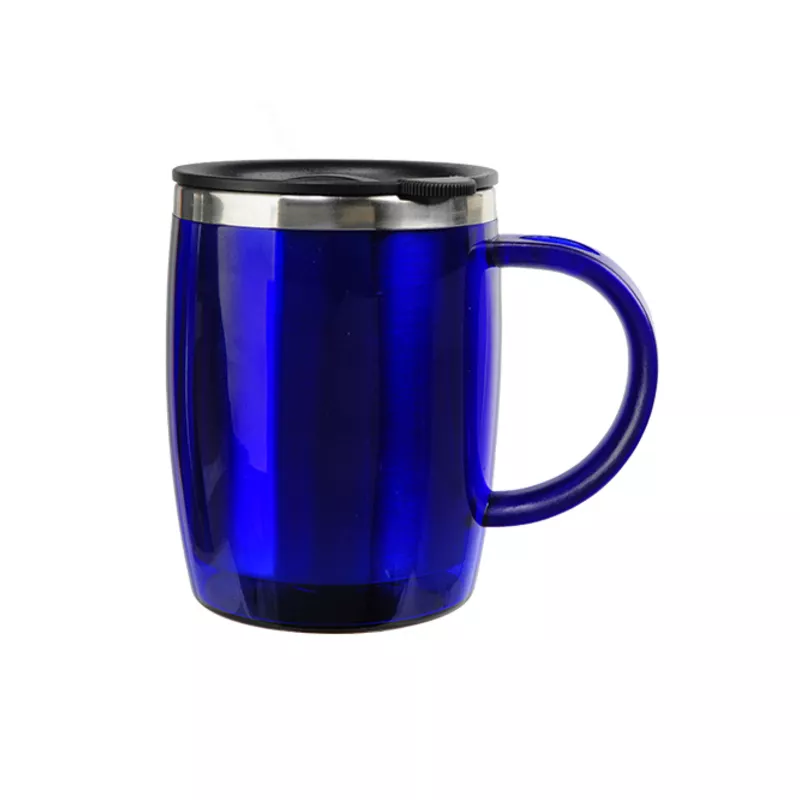 Kubek izotermiczny Barrel 400 ml - niebieski (R08368.04.O)