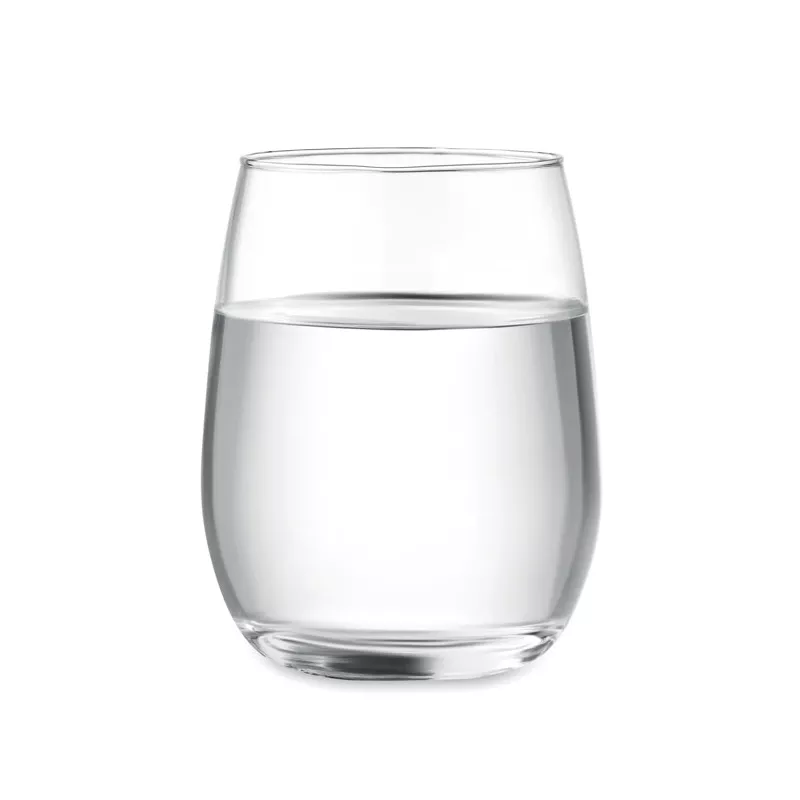Szklanka ze szkła z recyklingu 420 ml DILLY - Przezroczysty (MO6657-22)