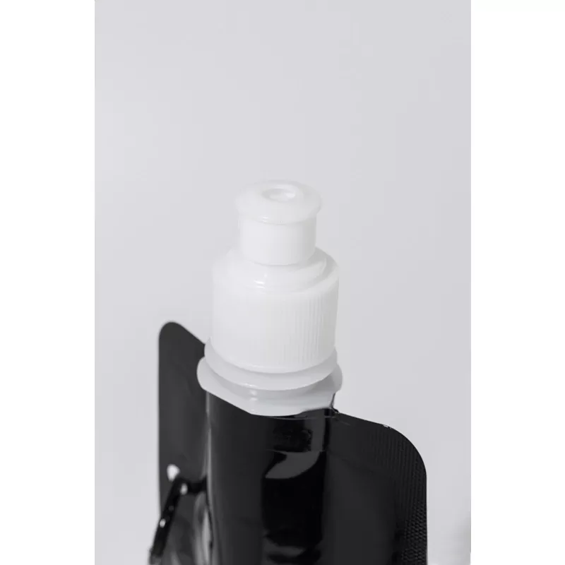 Carabol składana butelka RPET - czarny (AP800231-10)