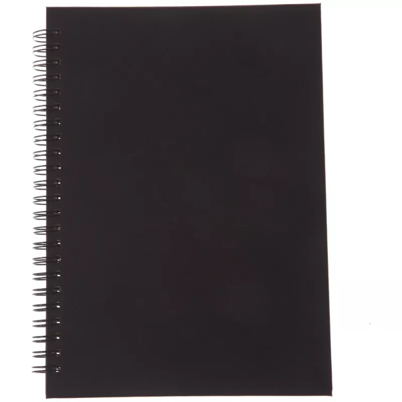 Notatnik ok. A5 - czarny (V2581-03)