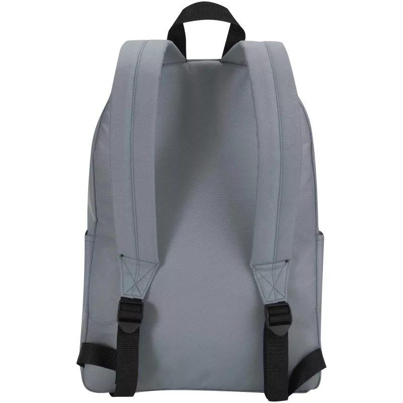 Byron plecak na 14-calowego laptopa o pojemności 16 l z recyklingu z certyfikatem GRS - Szary (13009682)