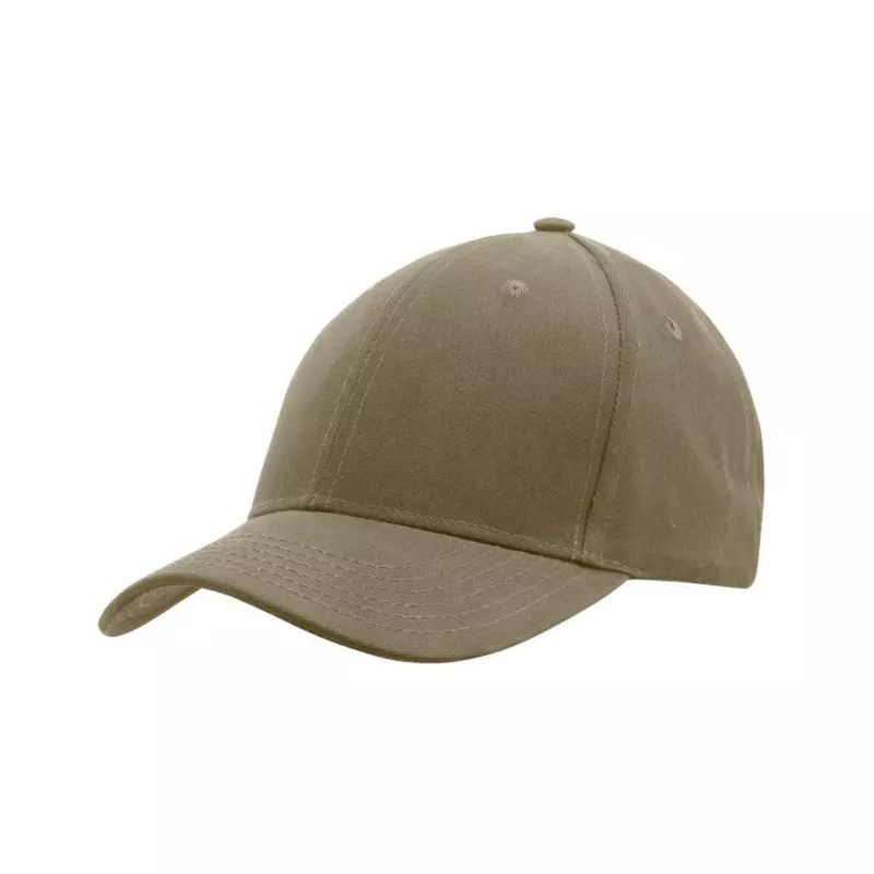 Czapka z daszkiem bawełniano-poliestrowa 245 g/m² #3992 - Khaki (HW-3992-KHAKI)