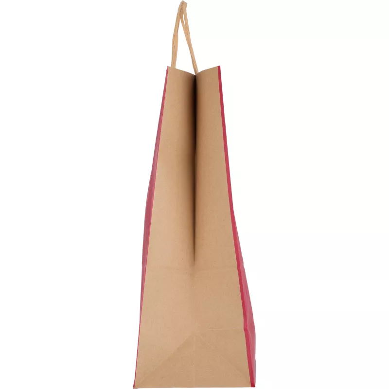Torba papierowa duża 120 g/m2 GUS - bordowy (6181702)