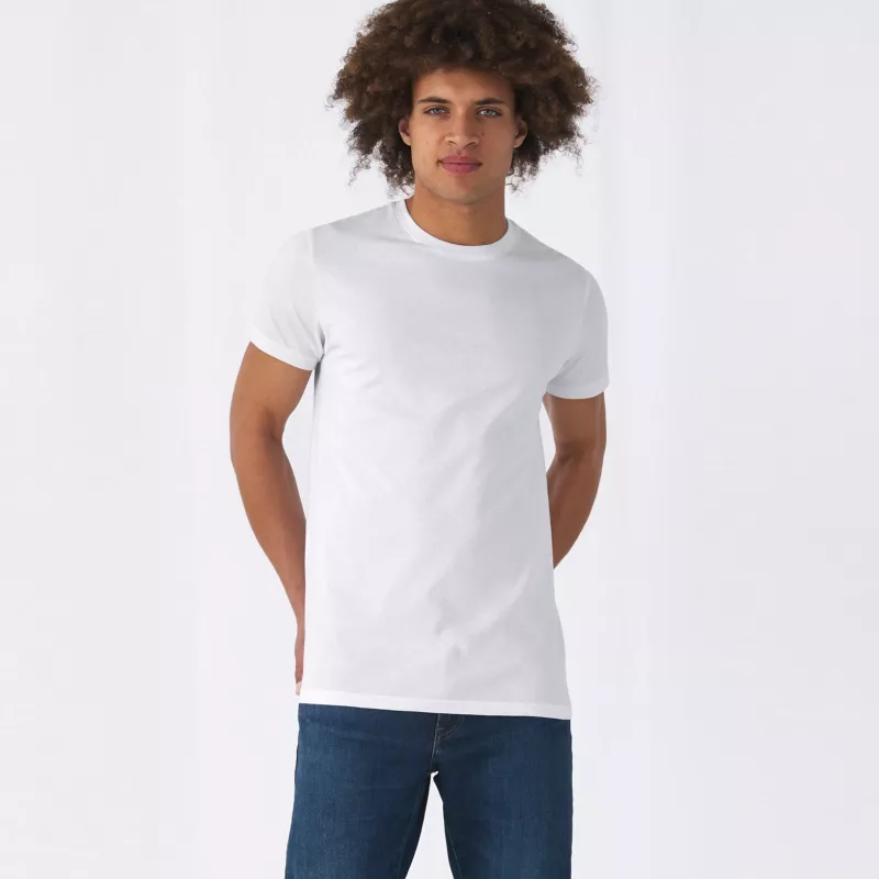 Koszulka reklamowa 145 g/m² B&C #E150 - Fuchsia (310) (TU01T/E150-FUCHSIA)