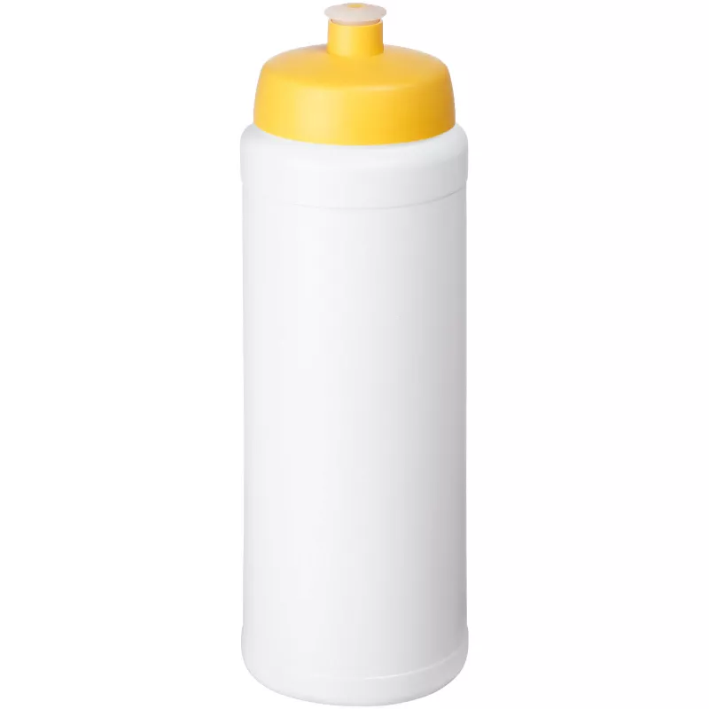 Bidon Baseline® Plus o pojemności 750 ml ze sportowym wieczkiem i uchwytem - Biały-Żółty (21068910)
