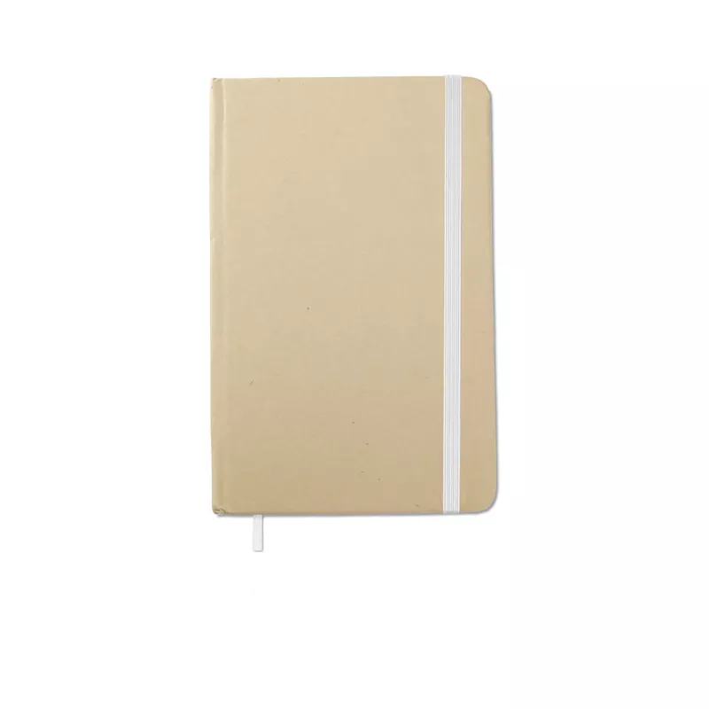 Notes A6 z recyklingu 96 kartek gładkie EVERNOTE - Bialy (MO7431-06)