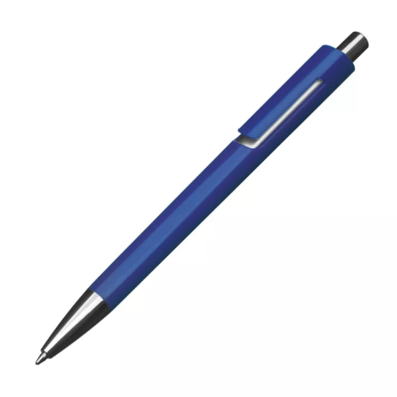 Długopis plastikowy reklamowy - niebieski (1353804)