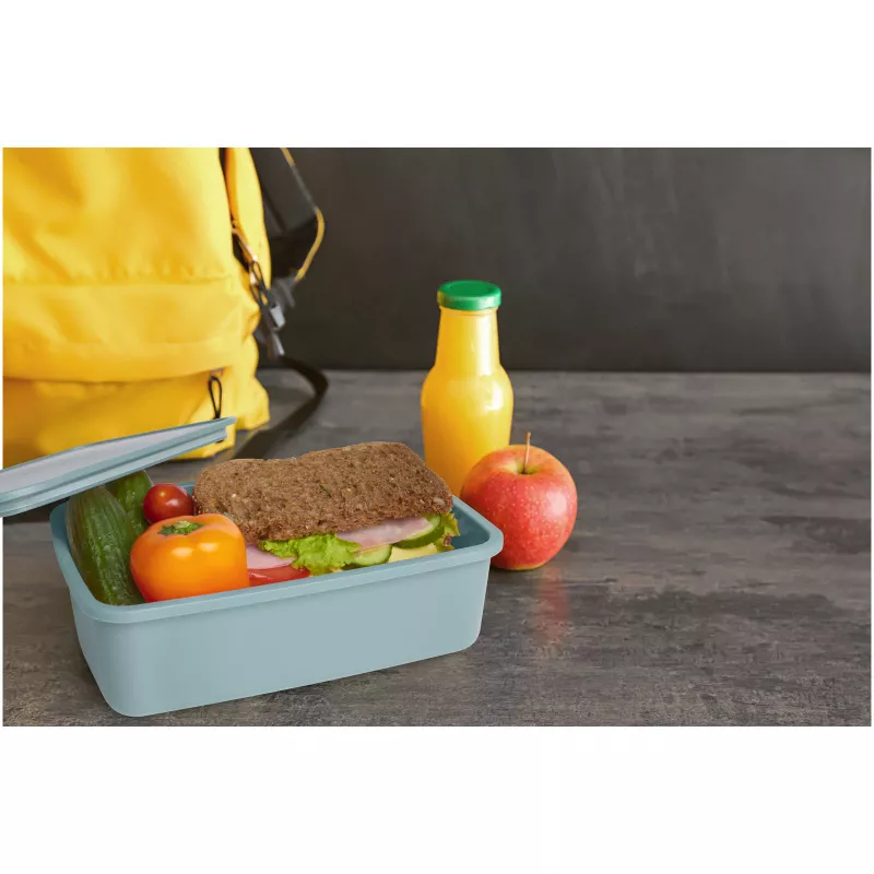 Lunchbox reklamowy 800 ml DOVI z recyklingu - Zielony miętowy (11327462)