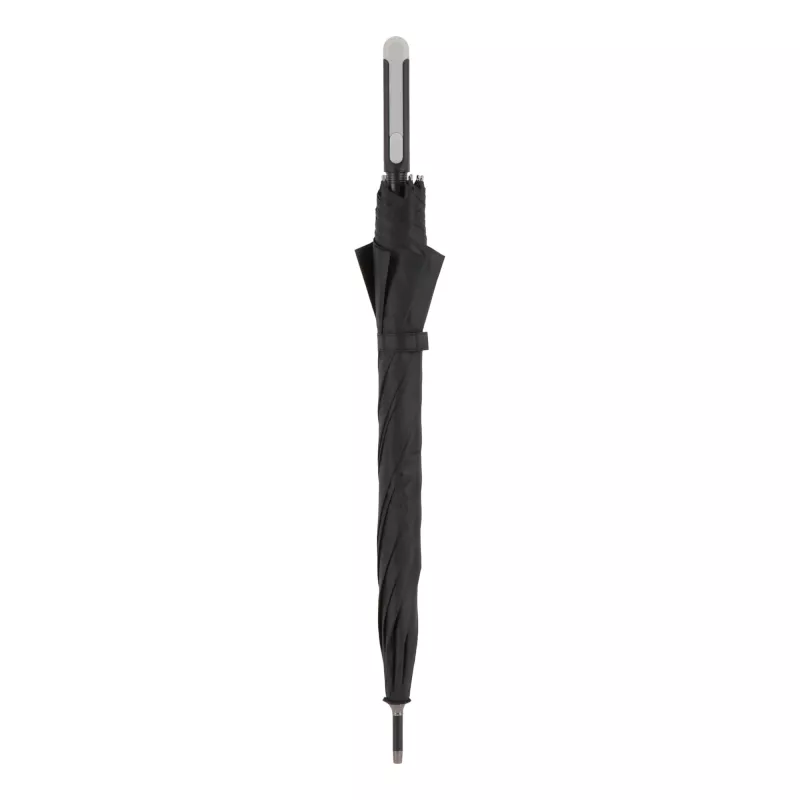 Emerantia 190T Pongee 23" Parasol otwierany automatycznie - czarny (LT97121-N0002)