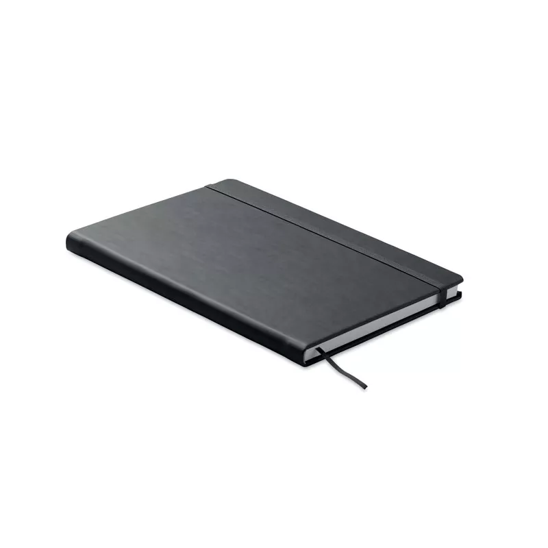 Notes A5 w okładce PU 100 kartek w linię OURS - Czarny (MO6580-03)