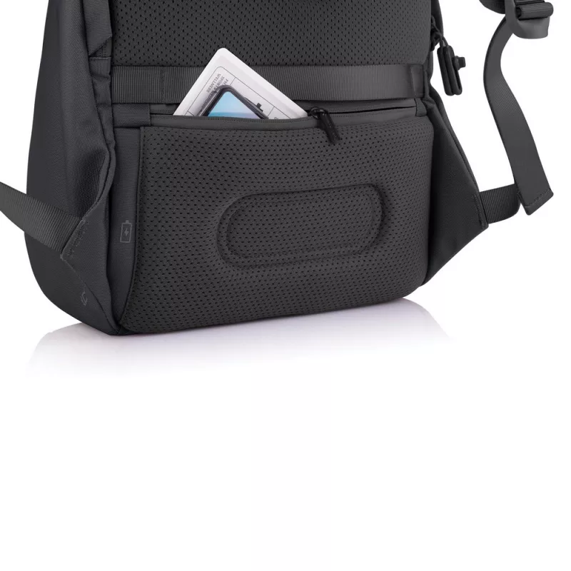 Bobby Soft plecak chroniący przed kieszonkowcami - czarny (P705.791)